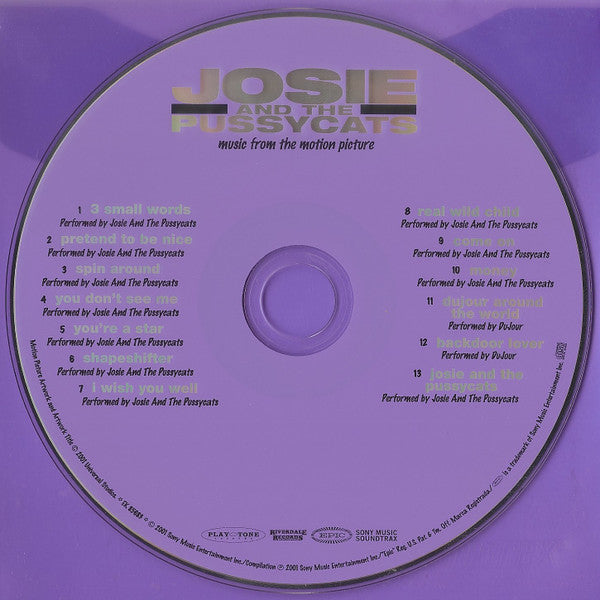 Josie And The Pussycats : Josie And The Pussycats - Music From The Motion Picture (CD, Album)