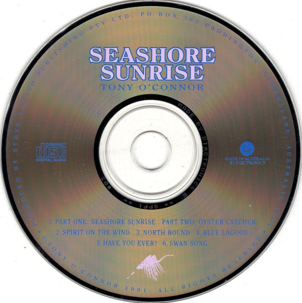 Tony O'Connor (2) : Seashore Sunrise (CD, Album, P/Mixed)