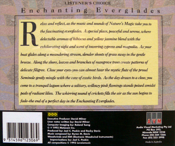 Byron M. Davis : Enchanting Everglades (CD, P/Mixed)