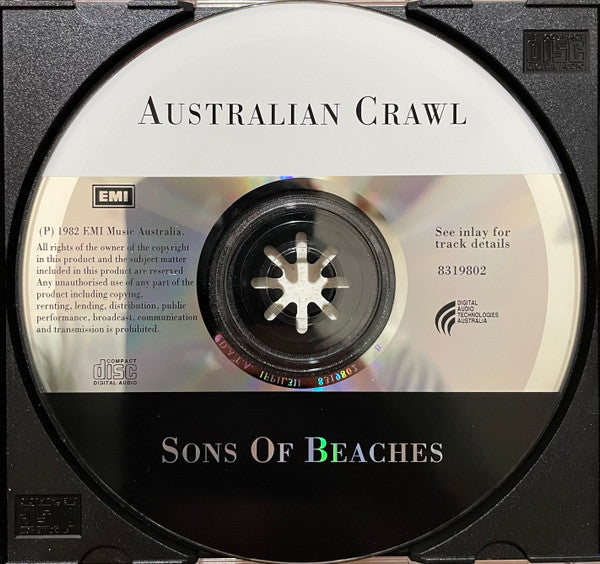 Australian Crawl : Sons Of Beaches (CD, Album)