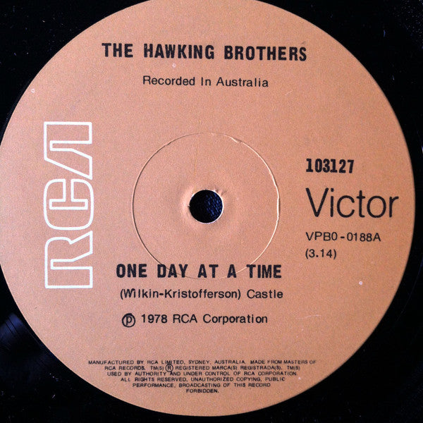 The Hawking Brothers : One Day At A Time (7", Single)