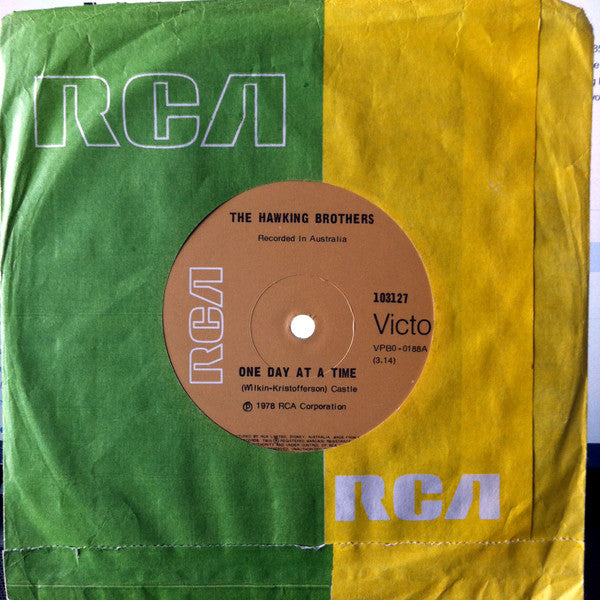 The Hawking Brothers : One Day At A Time (7", Single)