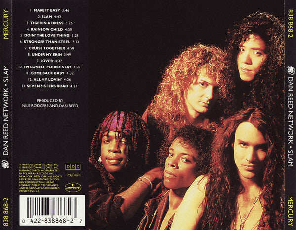 Dan Reed Network : Slam (CD, Album)