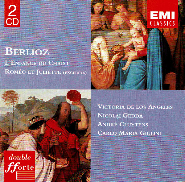 Hector Berlioz, Victoria De Los Angeles, Nicolai Gedda, André Cluytens, Carlo Maria Giulini : L'enfance Du Christ / Roméo Et Juliette (Excerpts) (2xCD, Comp)