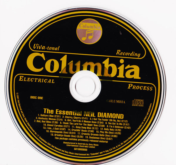 Neil Diamond : The Essential Greatest Hits Collection - 2005 Australian Tour Edition (2xCD, Comp + DVD, Comp)