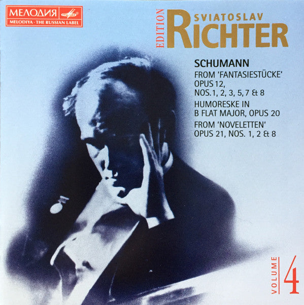 Sviatoslav Richter, Schumann* : Fantasiestücke · Humoreske · Novelletten (CD, Comp, Mono, RM)