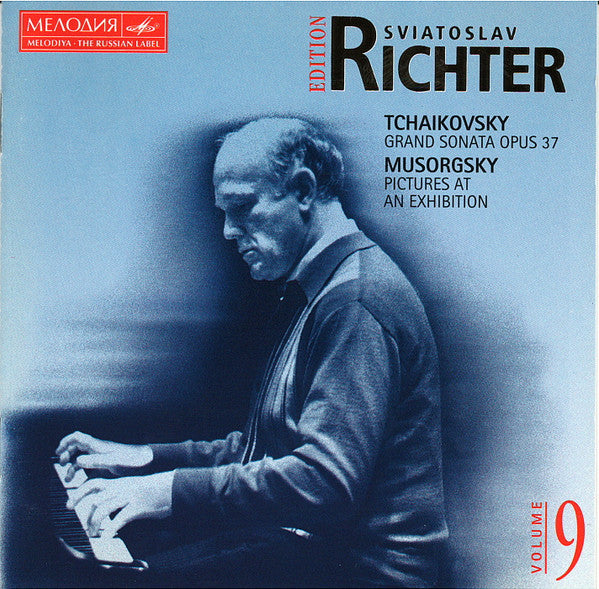Sviatoslav Richter, Pyotr Ilyich Tchaikovsky, Modest Mussorgsky : Grand Sonata Op. 37, Pictures At An Exhibition (CD, Comp, Mono, RM)
