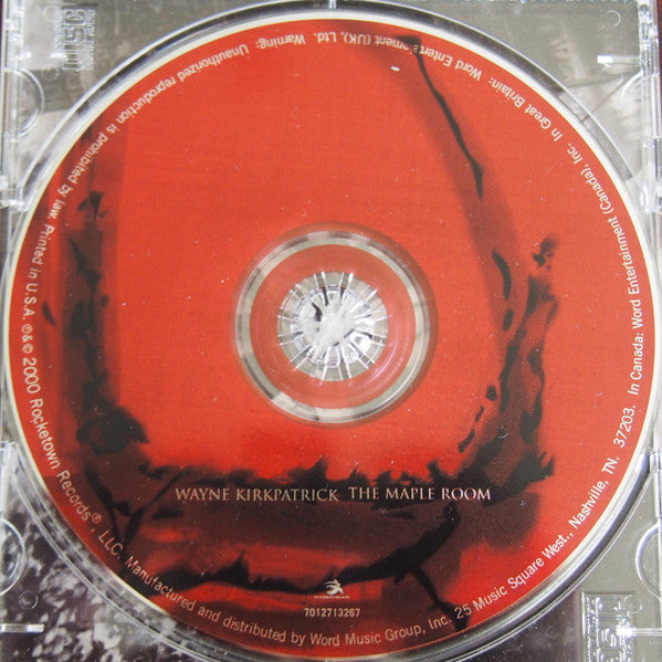 Wayne Kirkpatrick : The Maple Room (CD, Album)
