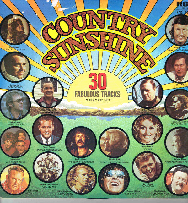 Various : Country Sunshine (2xLP, Comp)