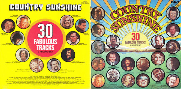 Various : Country Sunshine (2xLP, Comp)