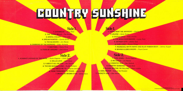 Various : Country Sunshine (2xLP, Comp)
