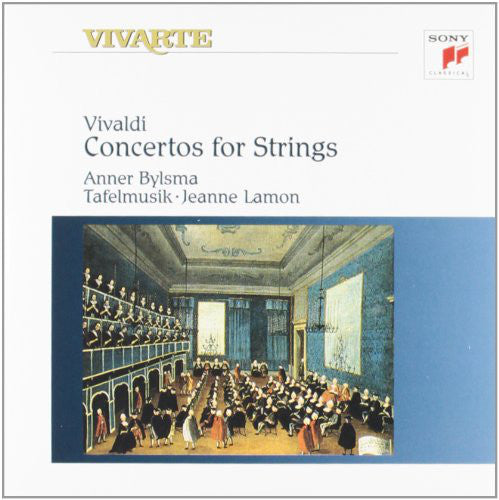 Vivaldi*, Anner Bylsma, Tafelmusik*, Jeanne Lamon : Concertos For Strings (CD, Album)