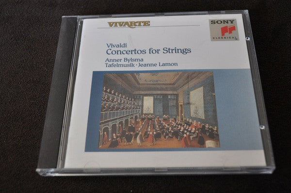 Vivaldi*, Anner Bylsma, Tafelmusik*, Jeanne Lamon : Concertos For Strings (CD, Album)