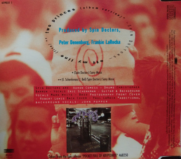 Spin Doctors : Two Princes (CD, Single)