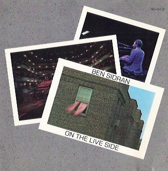 Ben Sidran : On The Live Side (CD, Album)