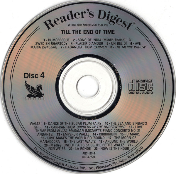 The Romantic Strings Orchestra* / The London Promenade Orchestra, Eric Hammerstein : Till The End Of Time (Glorious Melodies That Will Live Forever) (4xCD, Comp)