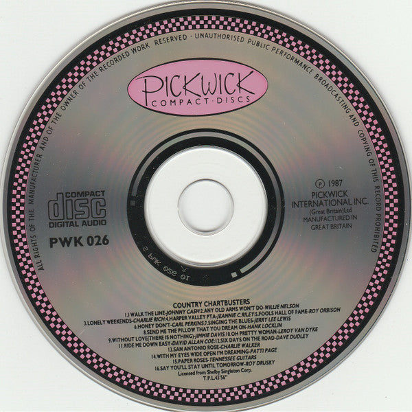 Various : Country Chartbusters (CD, Comp)