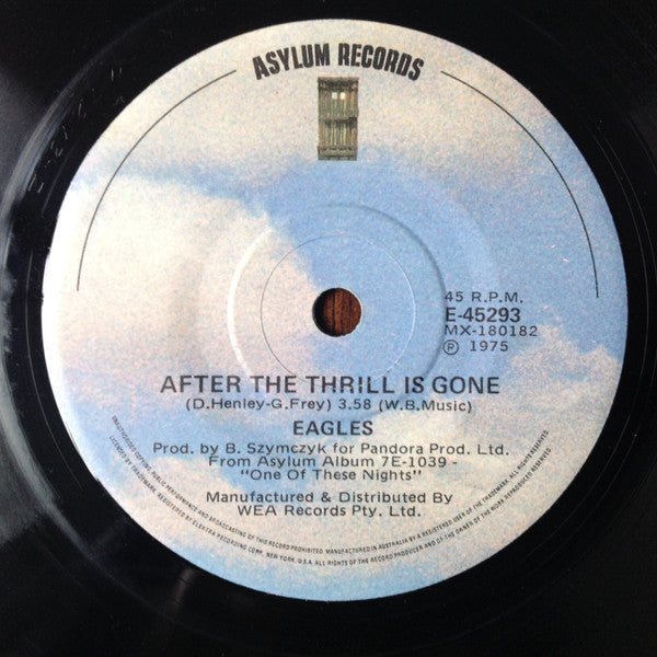 Eagles : Take It To The Limit (7", Single)