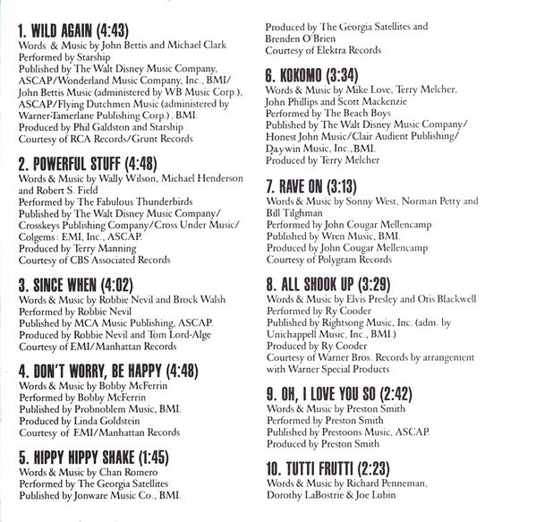 Various : Cocktail - Original Motion Picture Soundtrack (CD, Album)
