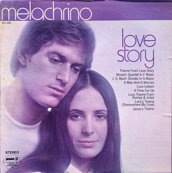 The Melachrino Strings : Theme From "Love Story" Played By The Melachrino Strings (LP, Album)