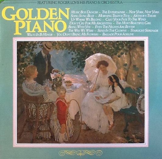Roger Love And Orchestra : Golden Piano (LP, Album)