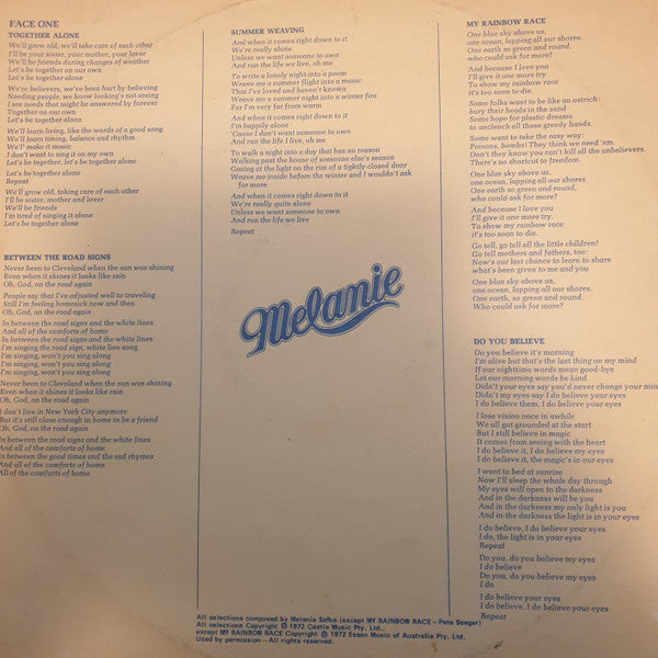 Melanie (2) : Stoneground Words (LP, Album, Gat)