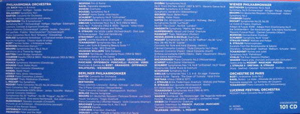 Herbert von Karajan : Official Remastered Edition  (101xCD, Comp, Mono, RM + Box, RE)