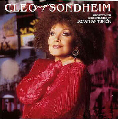 Cleo Laine • Jonathan Tunick : Cleo Sings Sondheim (LP, Album)