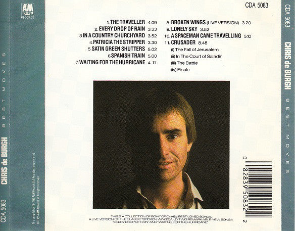 Chris de Burgh : Best Moves (CD, Comp, M/Print, RE, Nim)