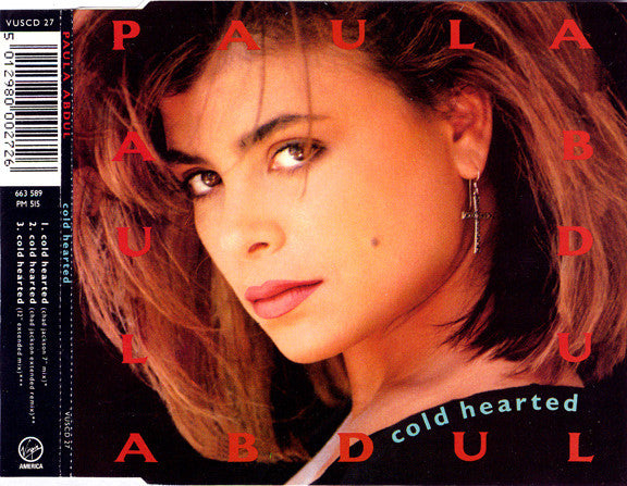 Paula Abdul : Cold Hearted (CD, Single, MP)