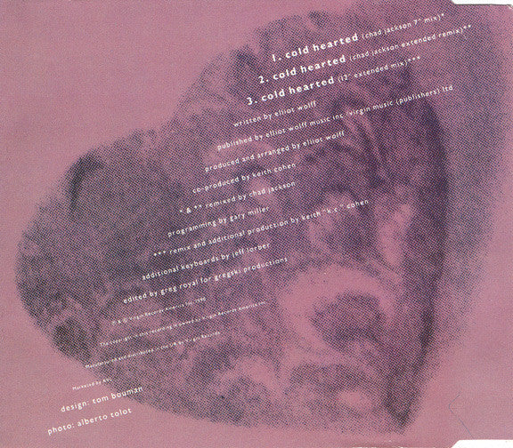 Paula Abdul : Cold Hearted (CD, Single, MP)