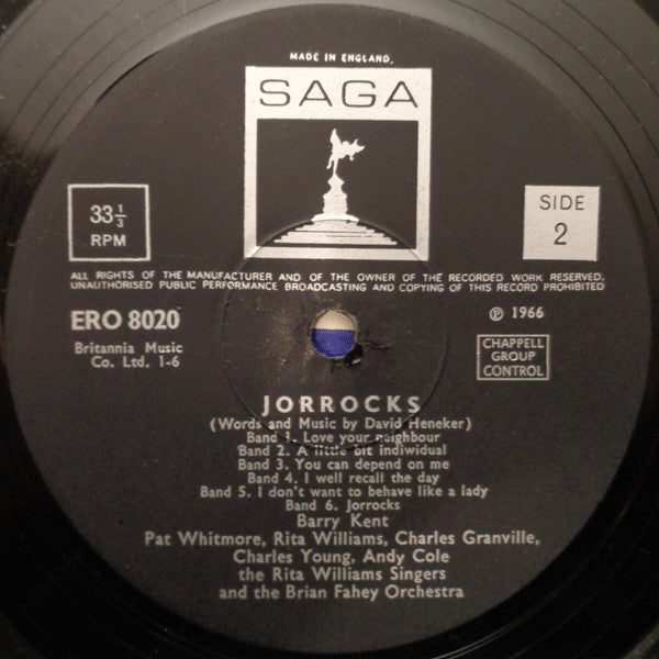 Various : Jorrocks (LP, Mono)