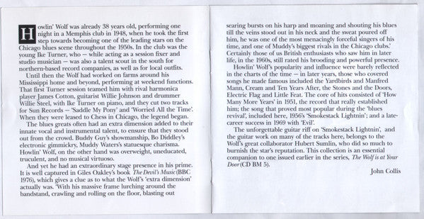 Howlin' Wolf : Who Will Be Next? (CD, Comp)