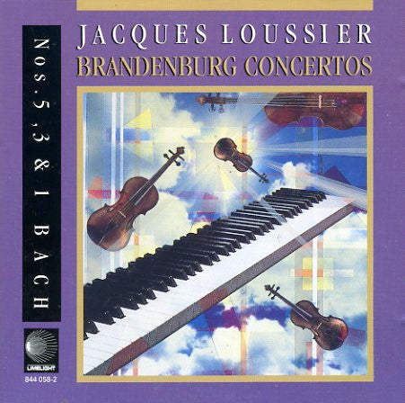Jacques Loussier : Brandenburg Concertos Nos. 5, 3 & 1 (CD, Album, RE, RM)