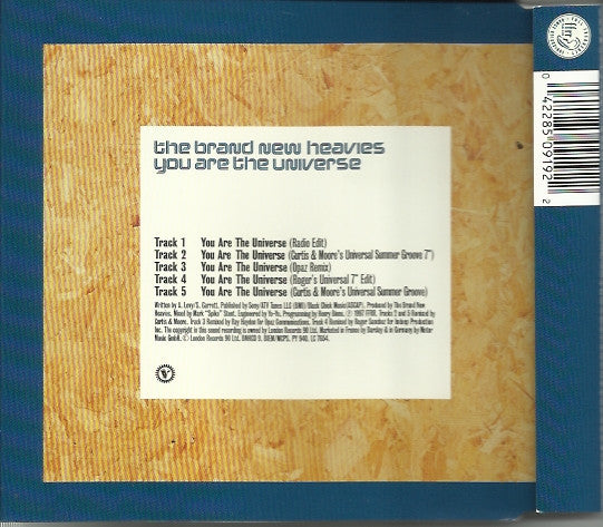 The Brand New Heavies : You Are The Universe (CD, Single)