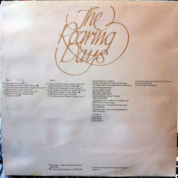 Bruce Woodley : The Roaring Days (LP, Album)