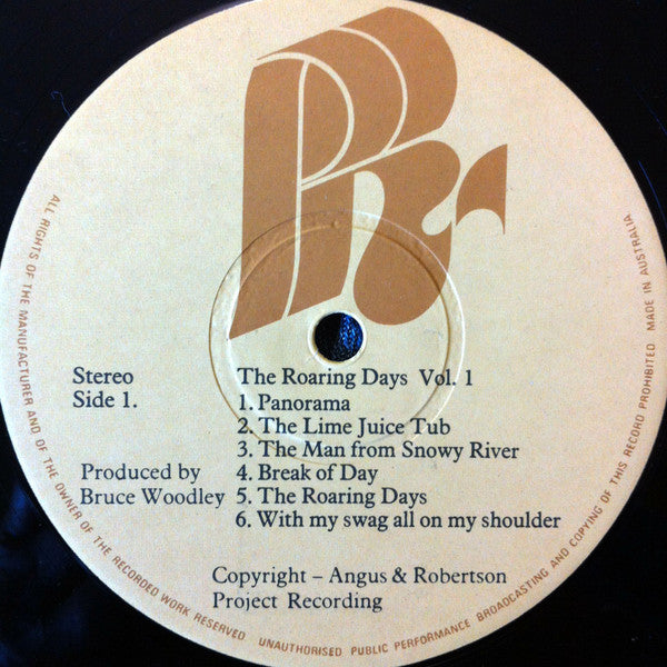 Bruce Woodley : The Roaring Days (LP, Album)