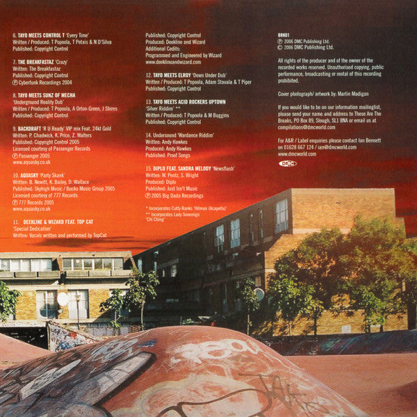 Tayo : These Are The Breaks (CD, Comp, Mixed)