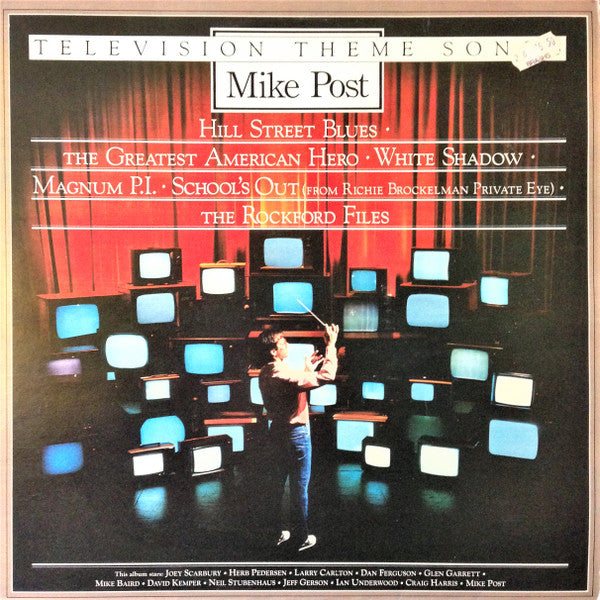 Mike Post : Television Theme Songs (LP, Album)