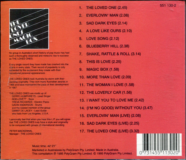 The Loved Ones (2) : Magic Box (CD, Album, RE, PMI)