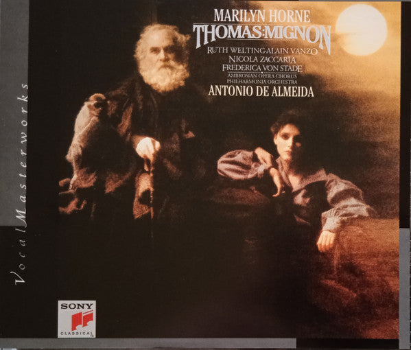 Thomas* - Marilyn Horne, Alain Vanzo, Ruth Welting, Nicola Zaccaria, Frederica von Stade, Philharmonia Orchestra, Antonio De Almeida : Mignon (3xCD, Album, RE, RM)