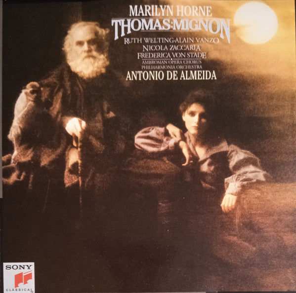 Thomas* - Marilyn Horne, Alain Vanzo, Ruth Welting, Nicola Zaccaria, Frederica von Stade, Philharmonia Orchestra, Antonio De Almeida : Mignon (3xCD, Album, RE, RM)