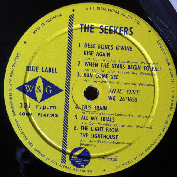 The Seekers : Introducing The Seekers (LP, Album, Yel)
