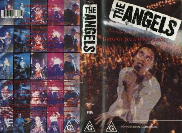 The Angels : Beyond Salvation Live (VHS, Album)