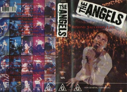 The Angels : Beyond Salvation Live (VHS, Album)