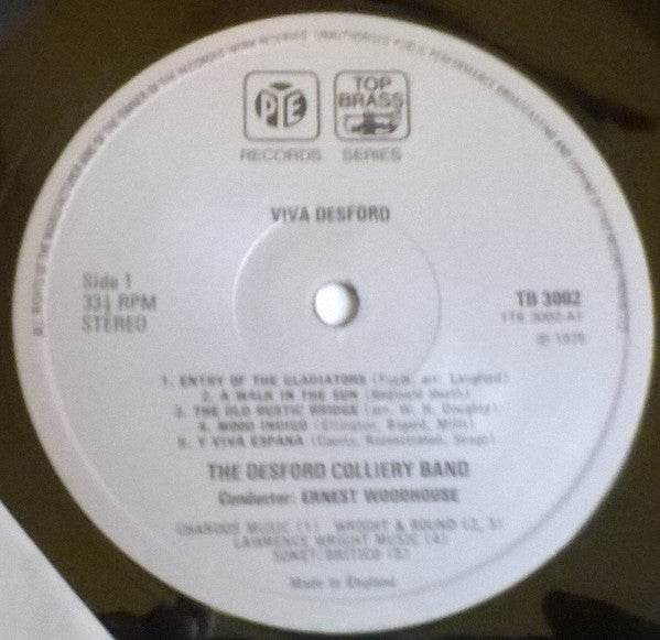 The Desford Colliery Band : Viva Desford (LP, Album)