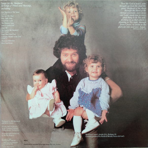 Keith Green (2) : Songs For The Shepherd (LP, Album)