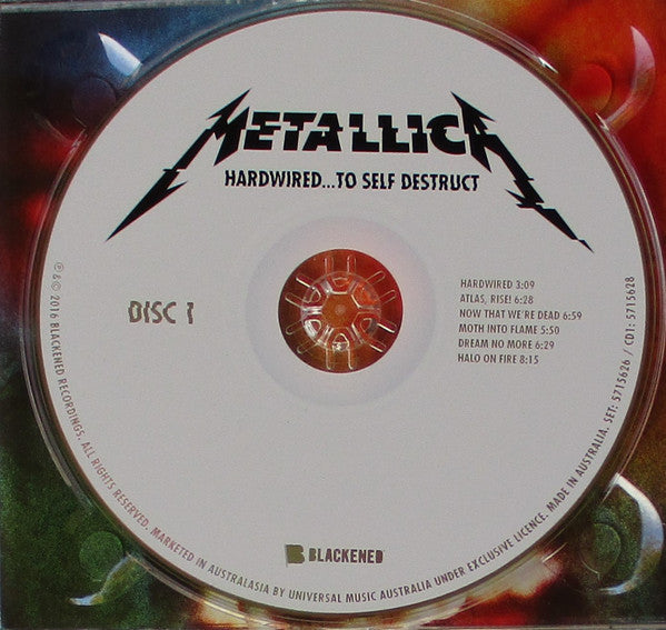 Metallica : Hardwired...To Self-Destruct (2xCD, Album, Dig)