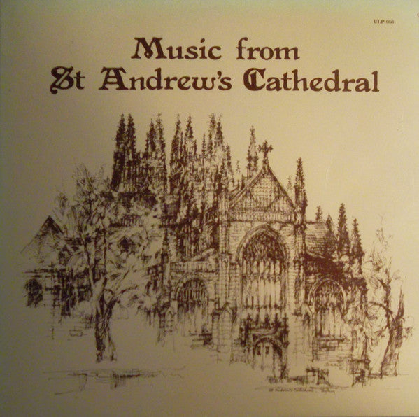 St. Andrew's Cathedral Choir : Music From St. Andrew's Cathedral (LP)