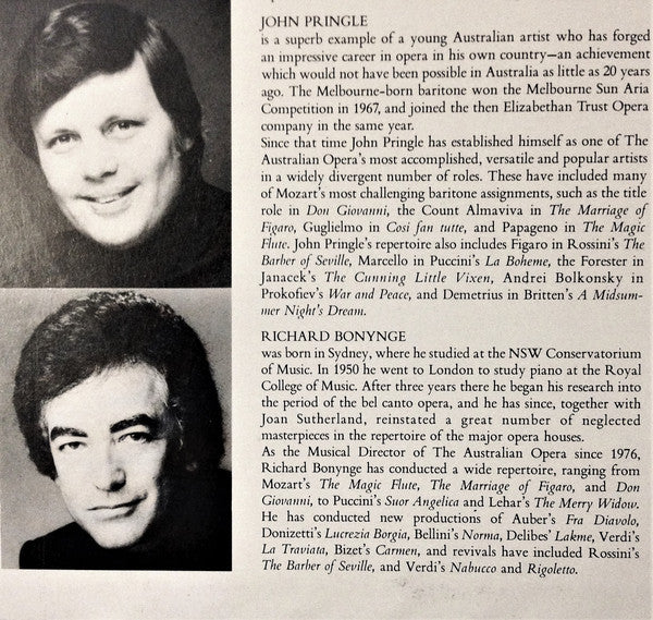 Isobel Buchanan, John Pringle : Mozart Arias And Duets (LP)